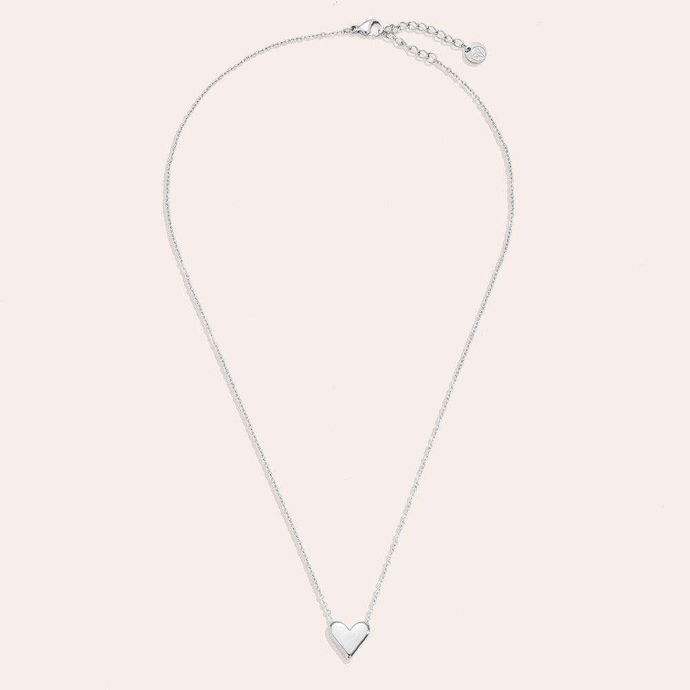 Hart Halsketting - Goud/Zilver