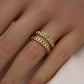 Twin Ring - Goud/Zilver